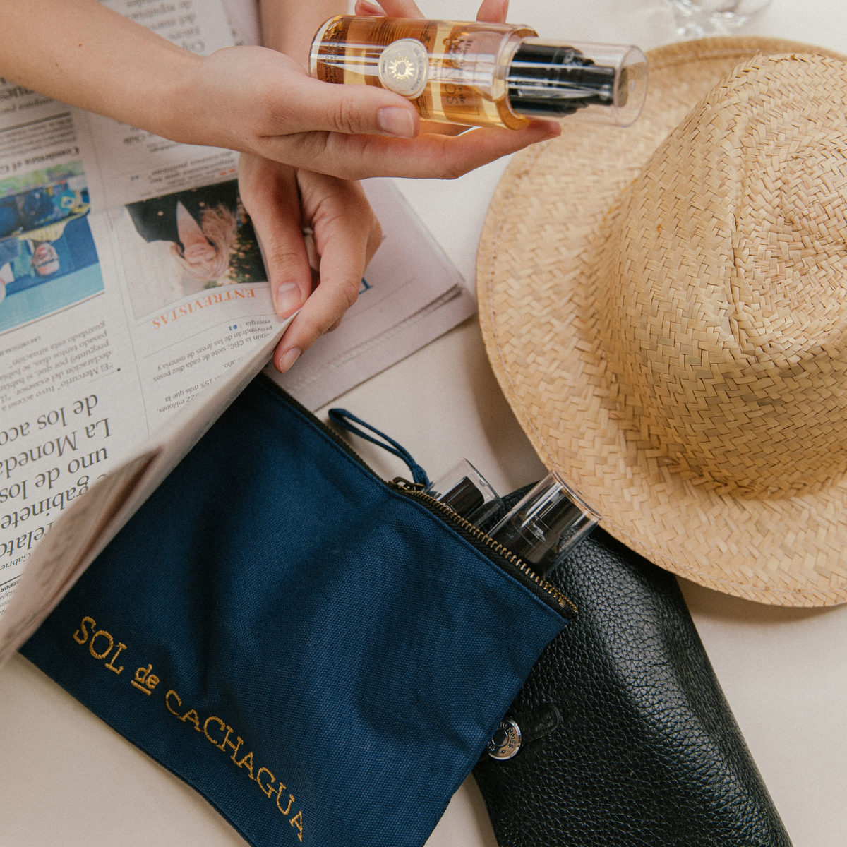 Cosmetiquero Navy Blue