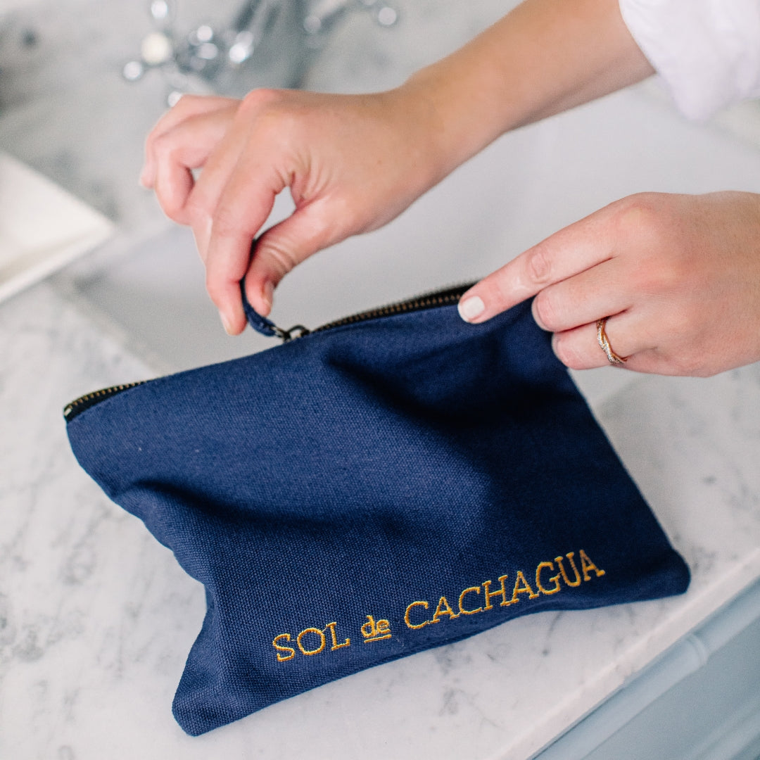 Cosmetiquero Navy Blue